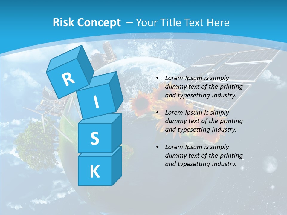 Albero Isolato Ambiente PowerPoint Template