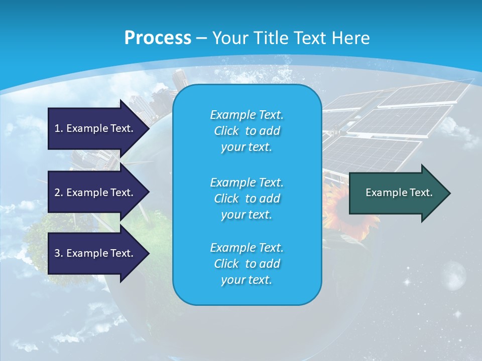 Albero Isolato Ambiente PowerPoint Template