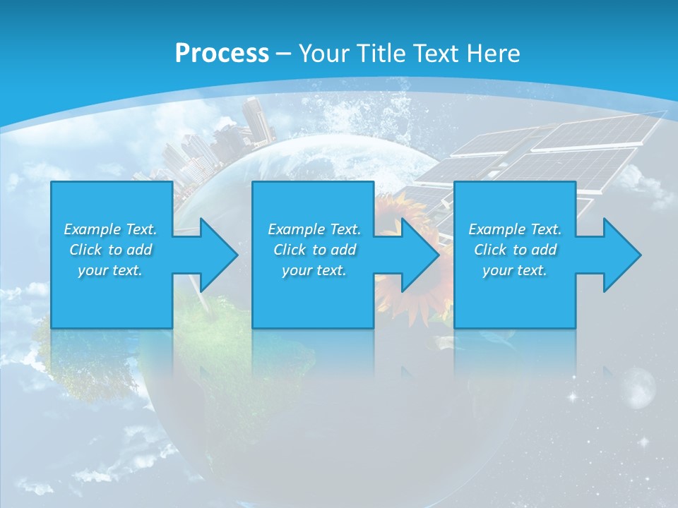 Albero Isolato Ambiente PowerPoint Template
