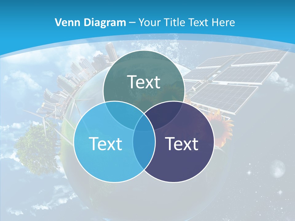 Albero Isolato Ambiente PowerPoint Template