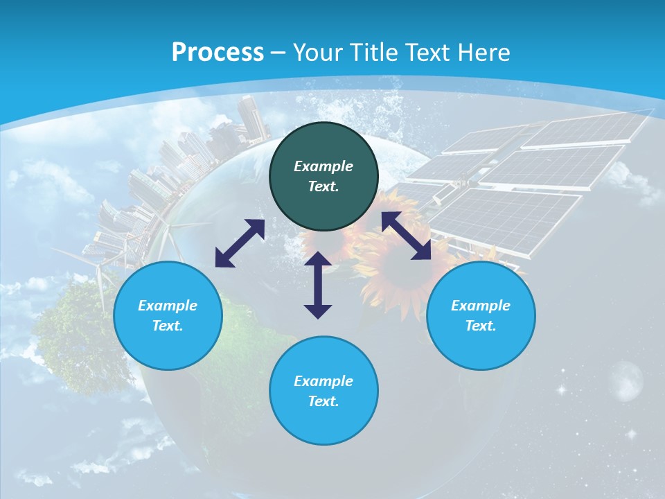 Albero Isolato Ambiente PowerPoint Template