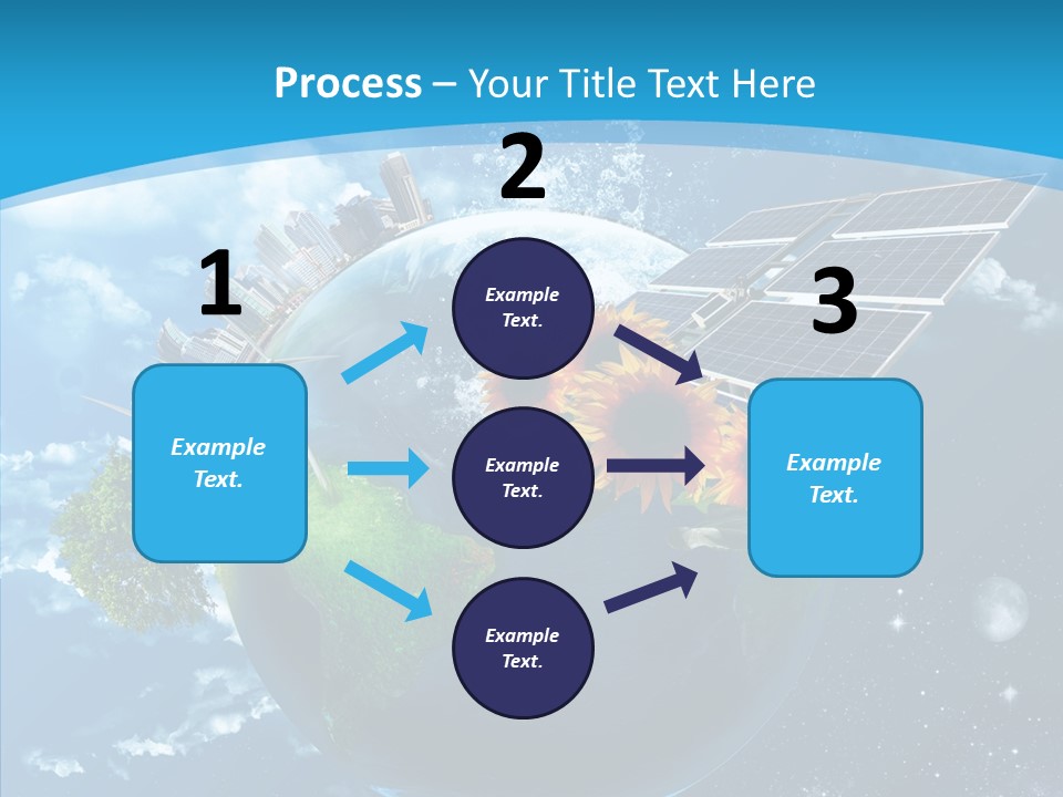Albero Isolato Ambiente PowerPoint Template