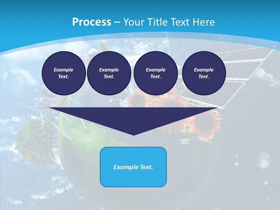Albero Isolato Ambiente PowerPoint Template