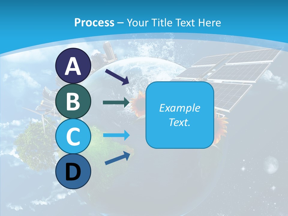 Albero Isolato Ambiente PowerPoint Template
