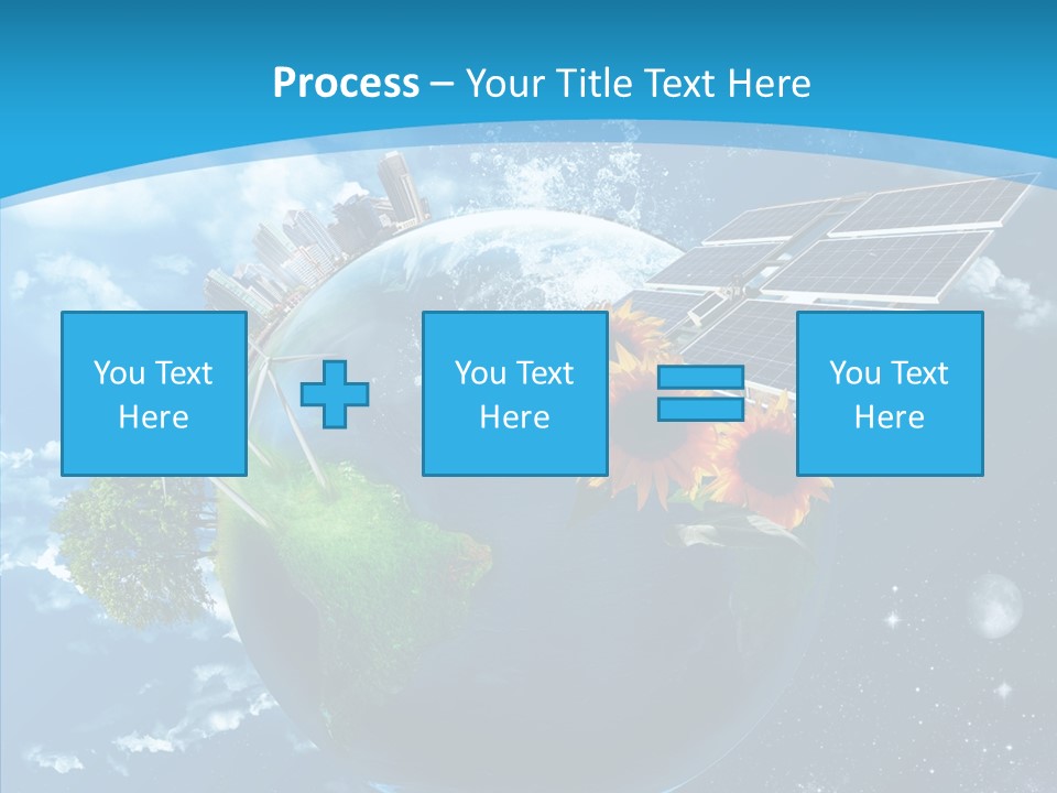 Albero Isolato Ambiente PowerPoint Template