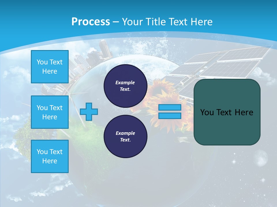 Albero Isolato Ambiente PowerPoint Template