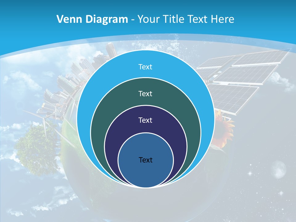 Albero Isolato Ambiente PowerPoint Template