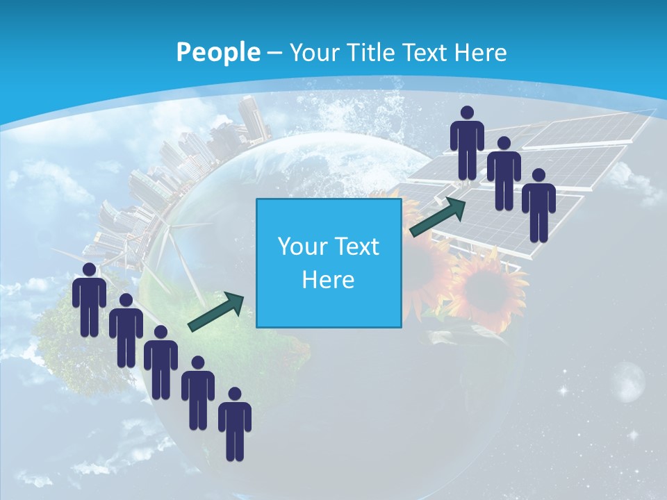 Albero Isolato Ambiente PowerPoint Template