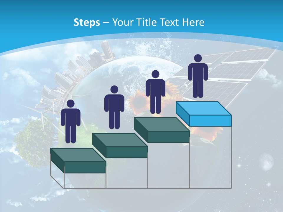 Albero Isolato Ambiente PowerPoint Template