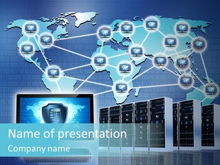 Map Worldwide World PowerPoint Template