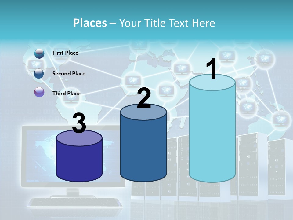 Map Worldwide World PowerPoint Template