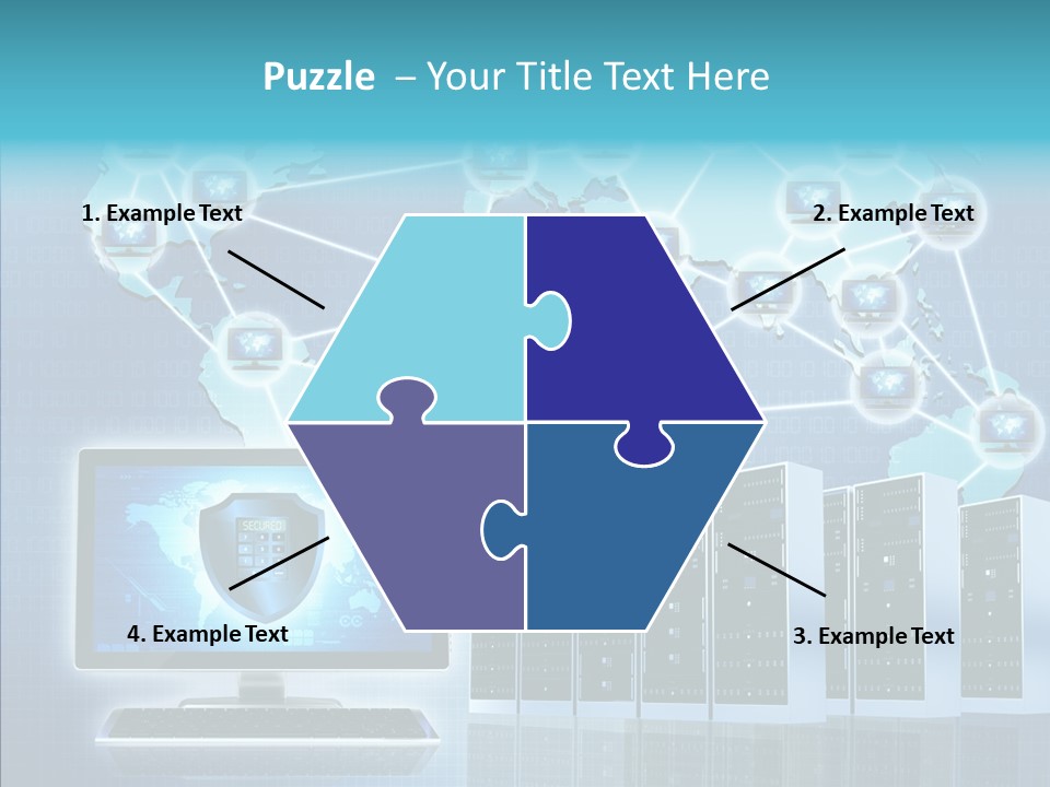 Map Worldwide World PowerPoint Template