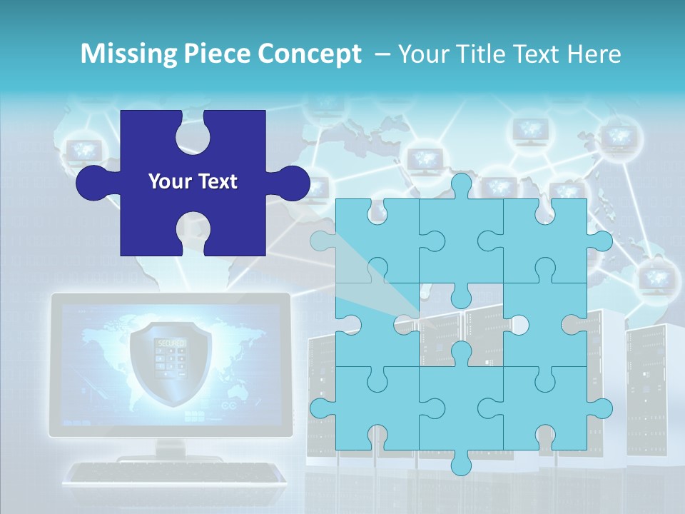 Map Worldwide World PowerPoint Template