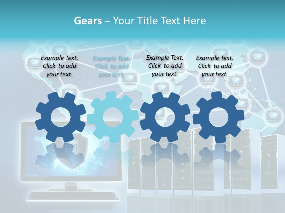 Map Worldwide World PowerPoint Template