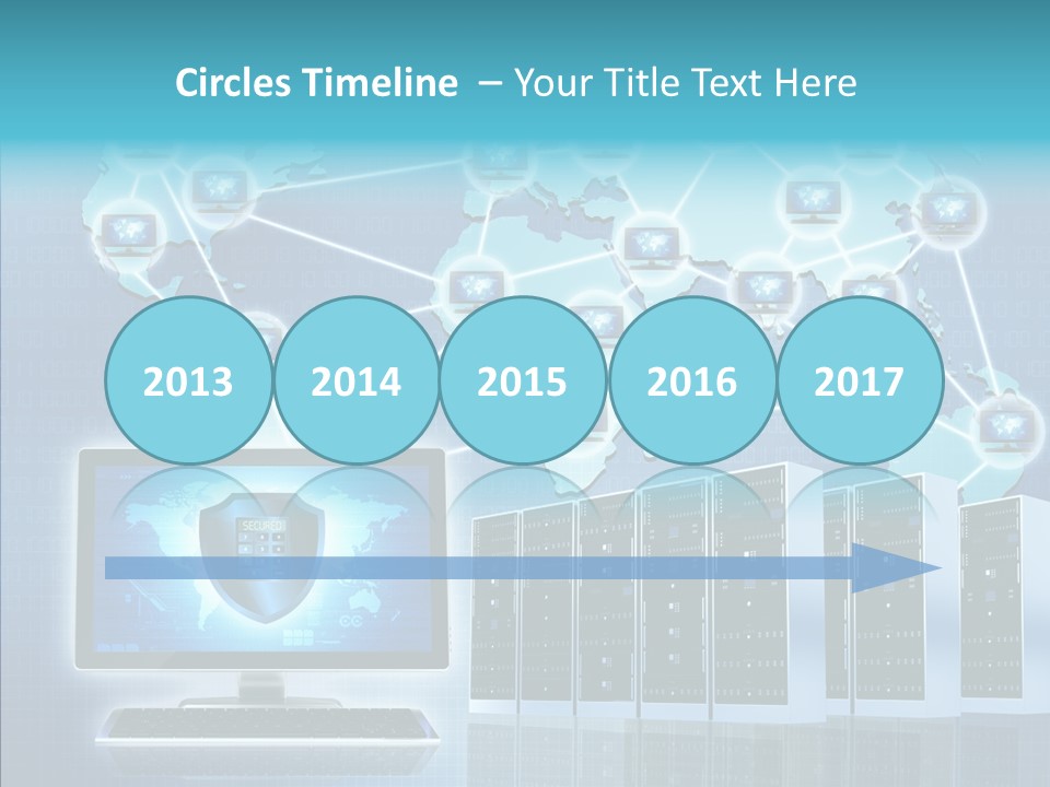 Map Worldwide World PowerPoint Template