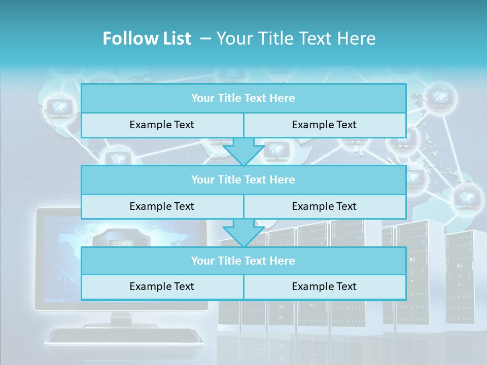 Map Worldwide World PowerPoint Template