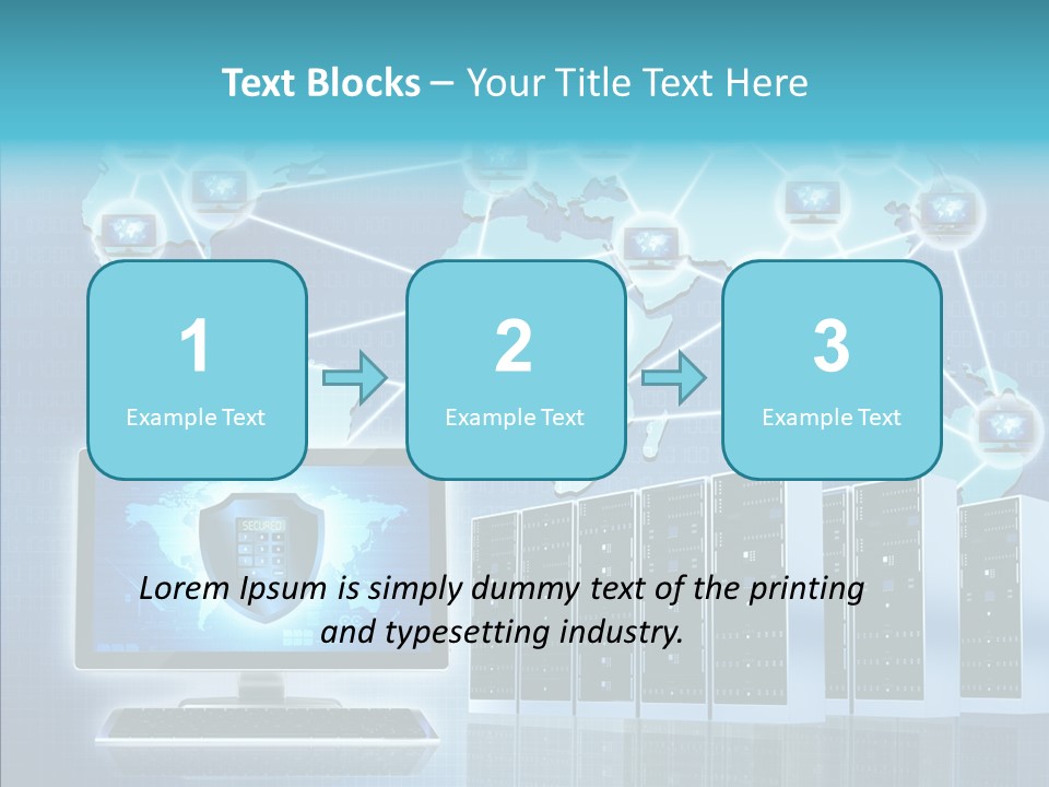 Map Worldwide World PowerPoint Template