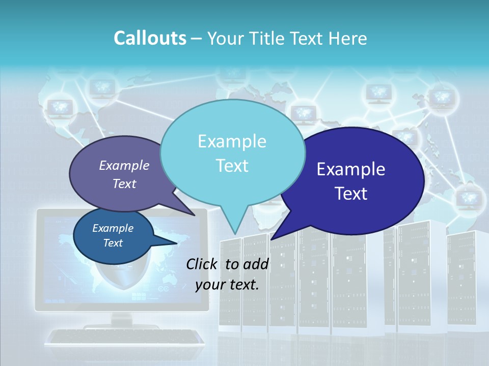 Map Worldwide World PowerPoint Template
