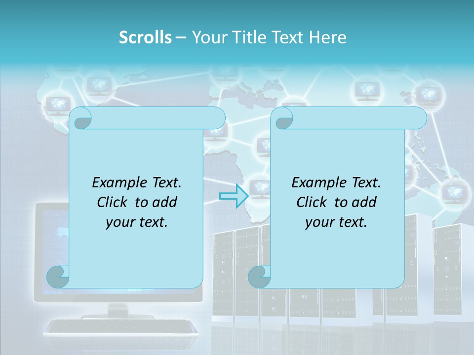 Map Worldwide World PowerPoint Template