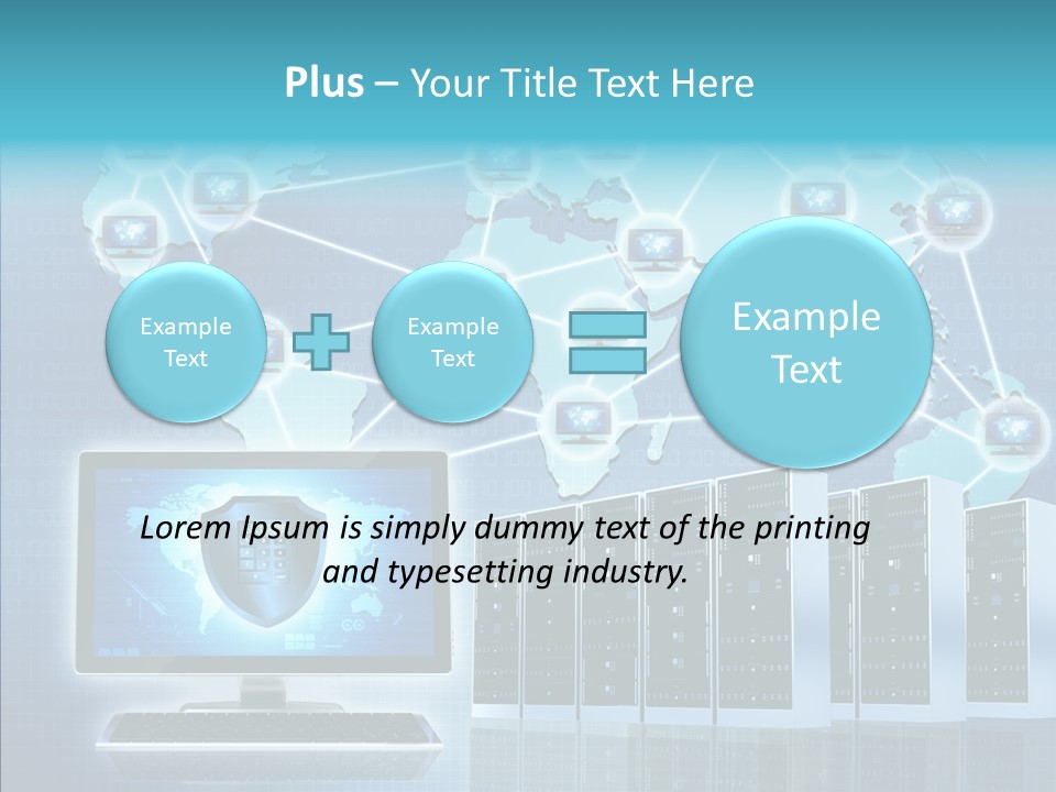Map Worldwide World PowerPoint Template