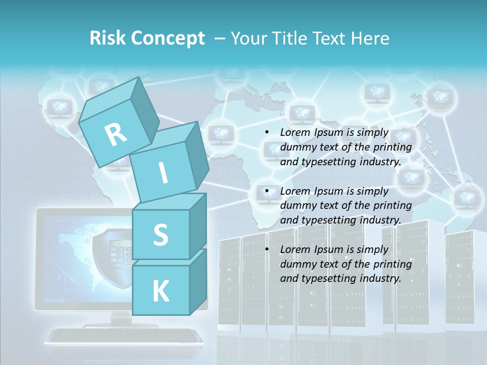 Map Worldwide World PowerPoint Template