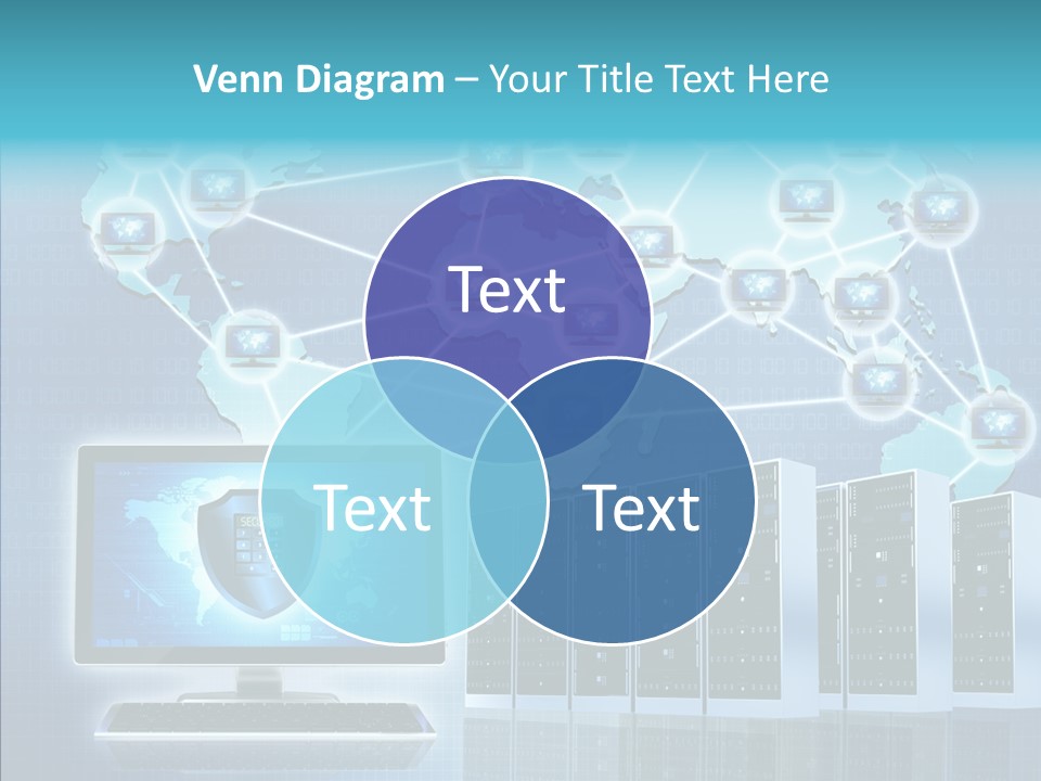 Map Worldwide World PowerPoint Template