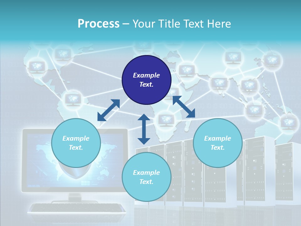 Map Worldwide World PowerPoint Template
