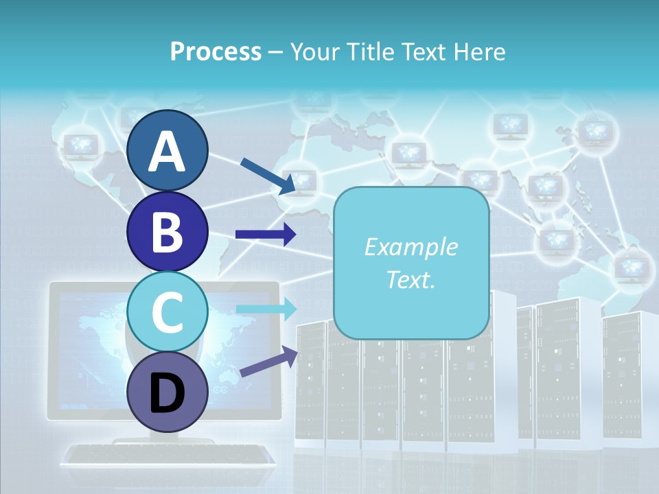 Map Worldwide World PowerPoint Template