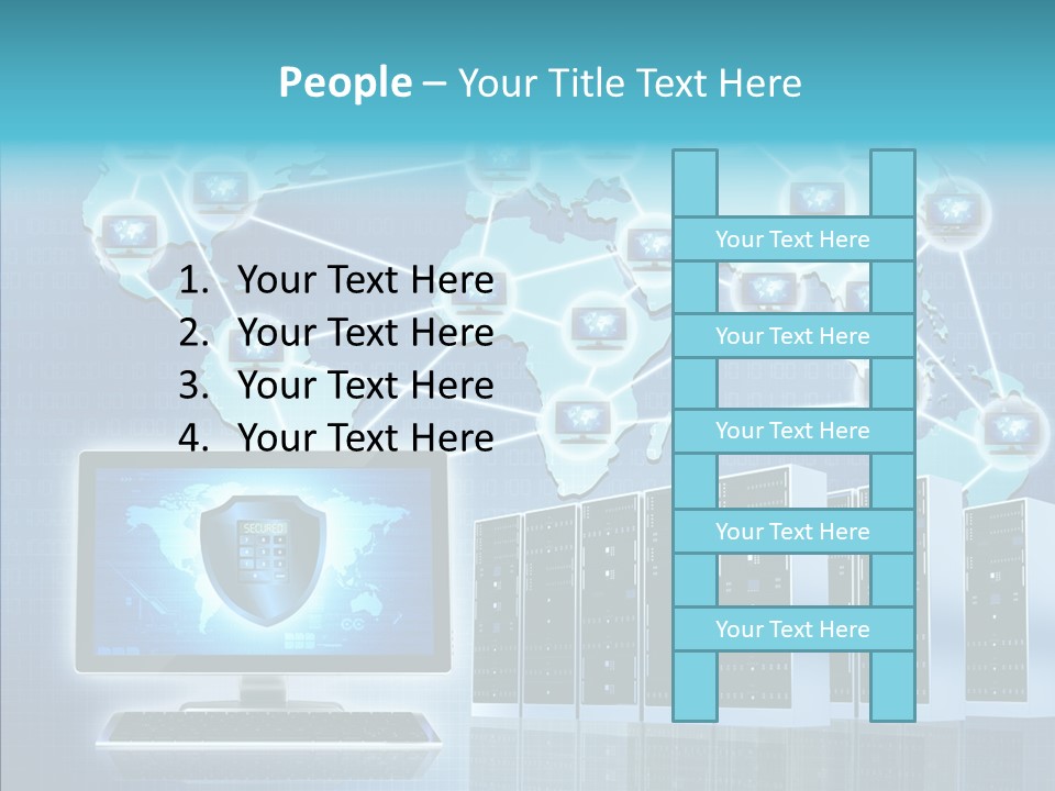 Map Worldwide World PowerPoint Template