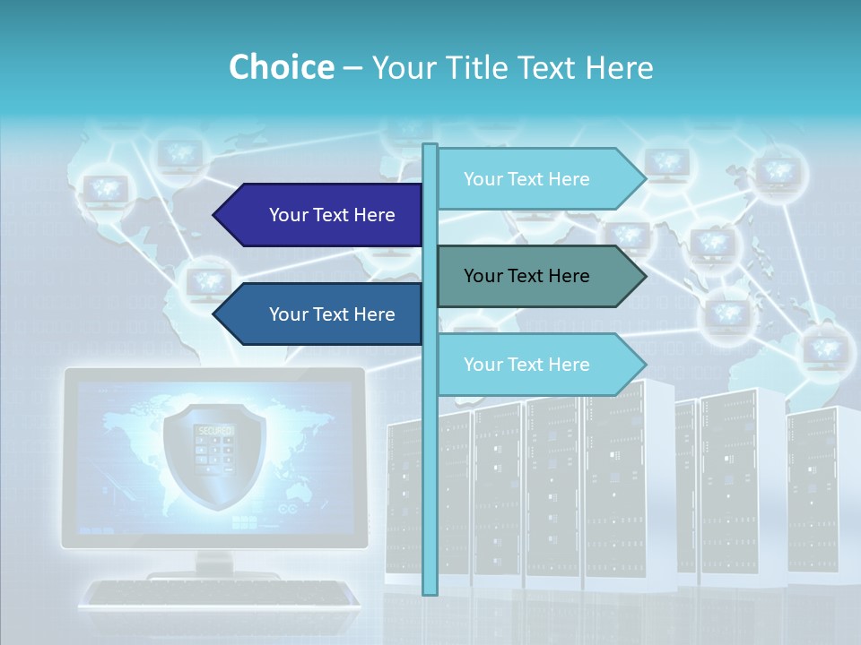 Map Worldwide World PowerPoint Template