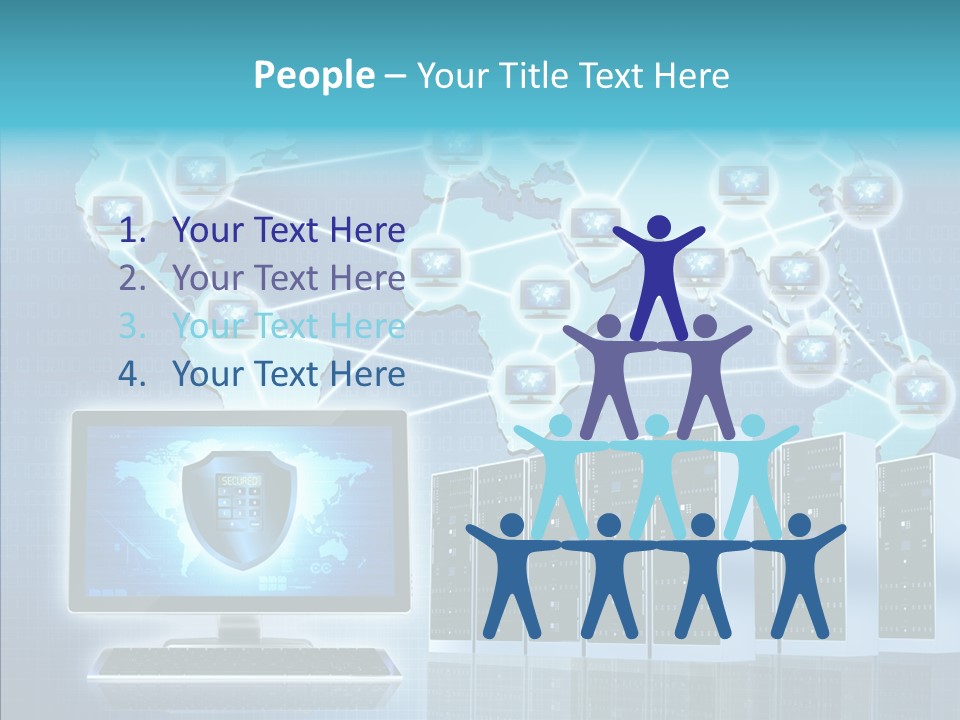 Map Worldwide World PowerPoint Template