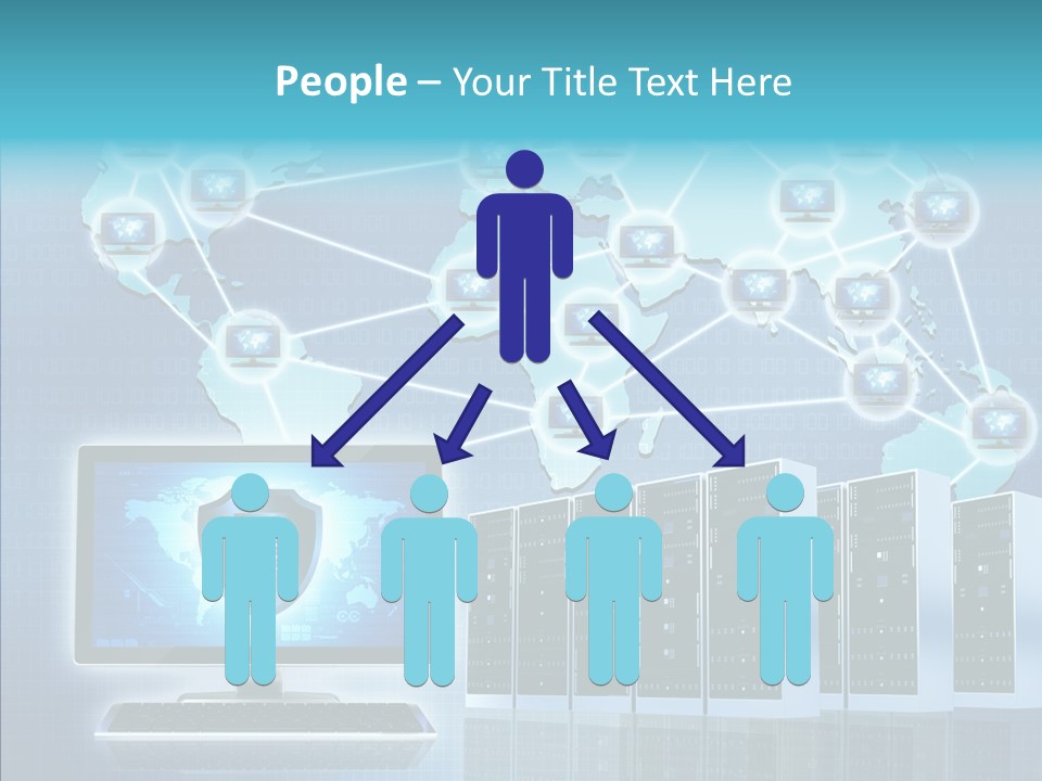 Map Worldwide World PowerPoint Template