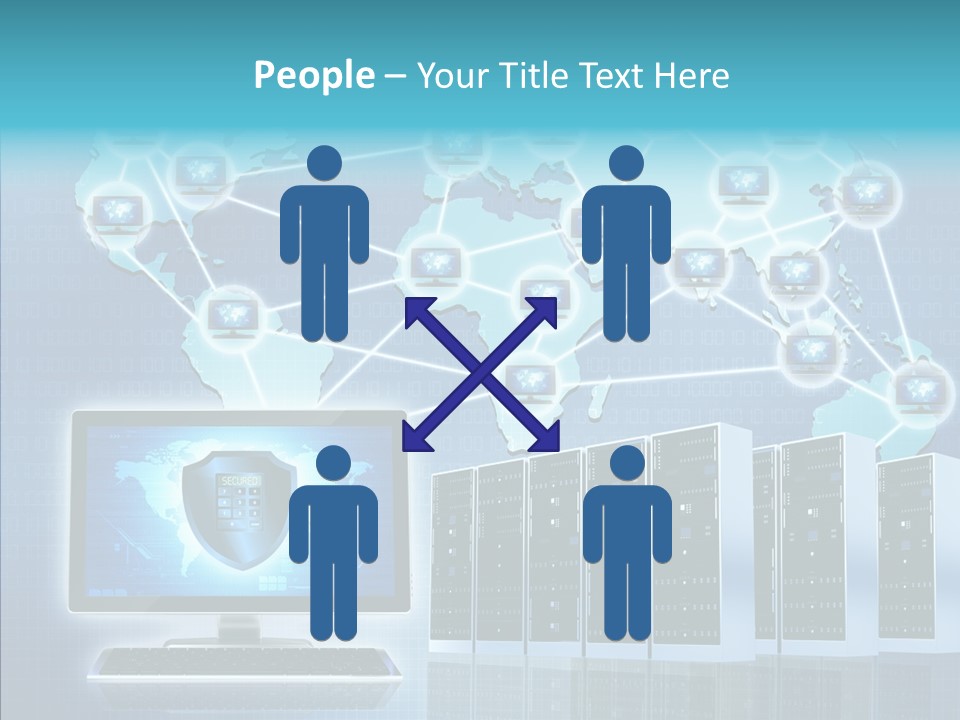 Map Worldwide World PowerPoint Template