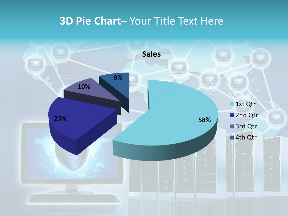 Map Worldwide World PowerPoint Template