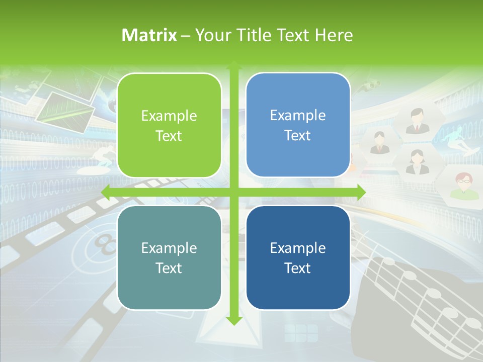 People Background Online PowerPoint Template