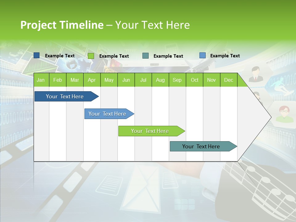 People Background Online PowerPoint Template