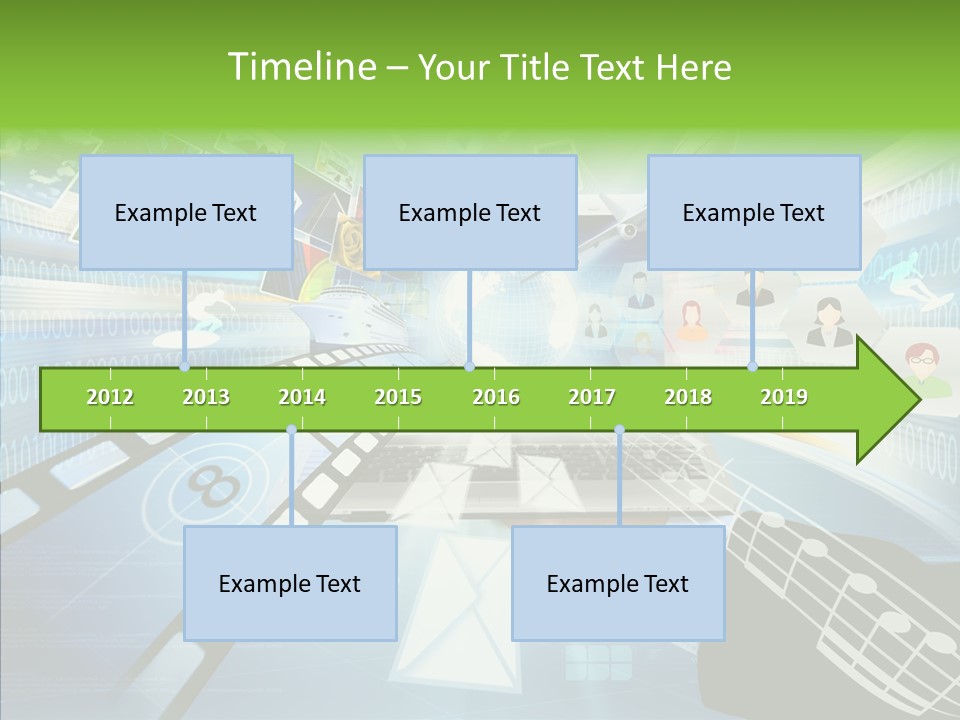 People Background Online PowerPoint Template