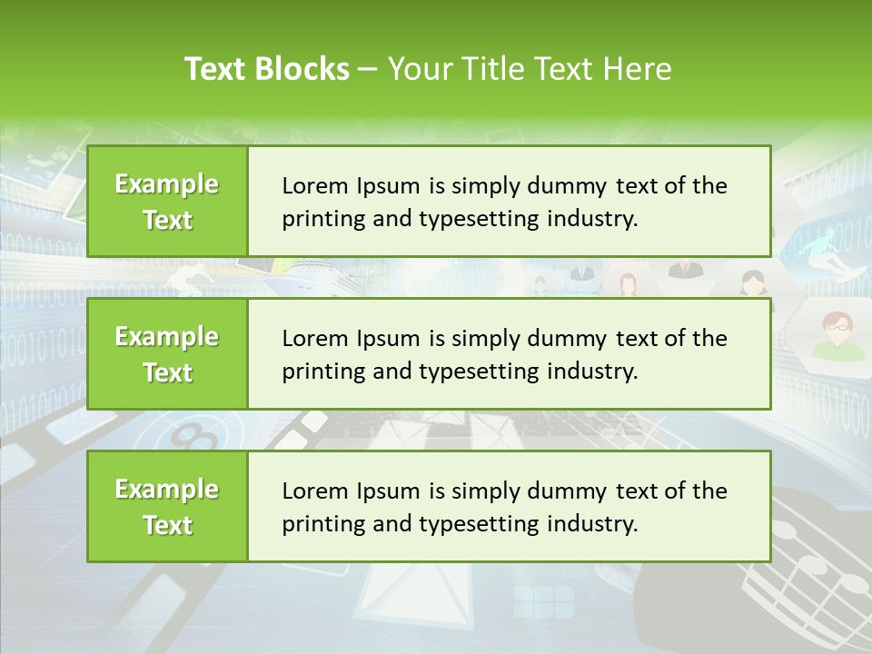 People Background Online PowerPoint Template