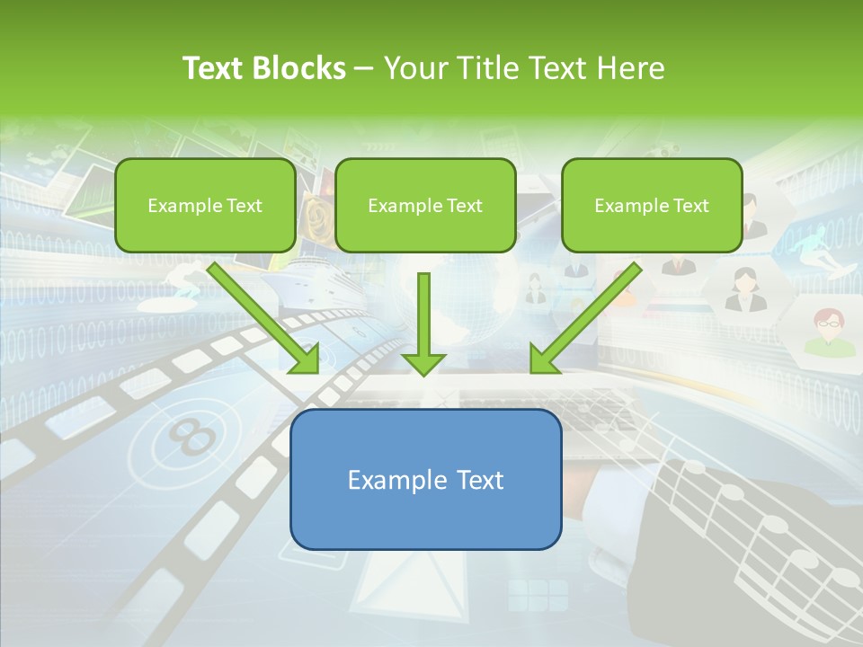 People Background Online PowerPoint Template