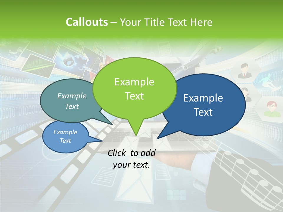 People Background Online PowerPoint Template