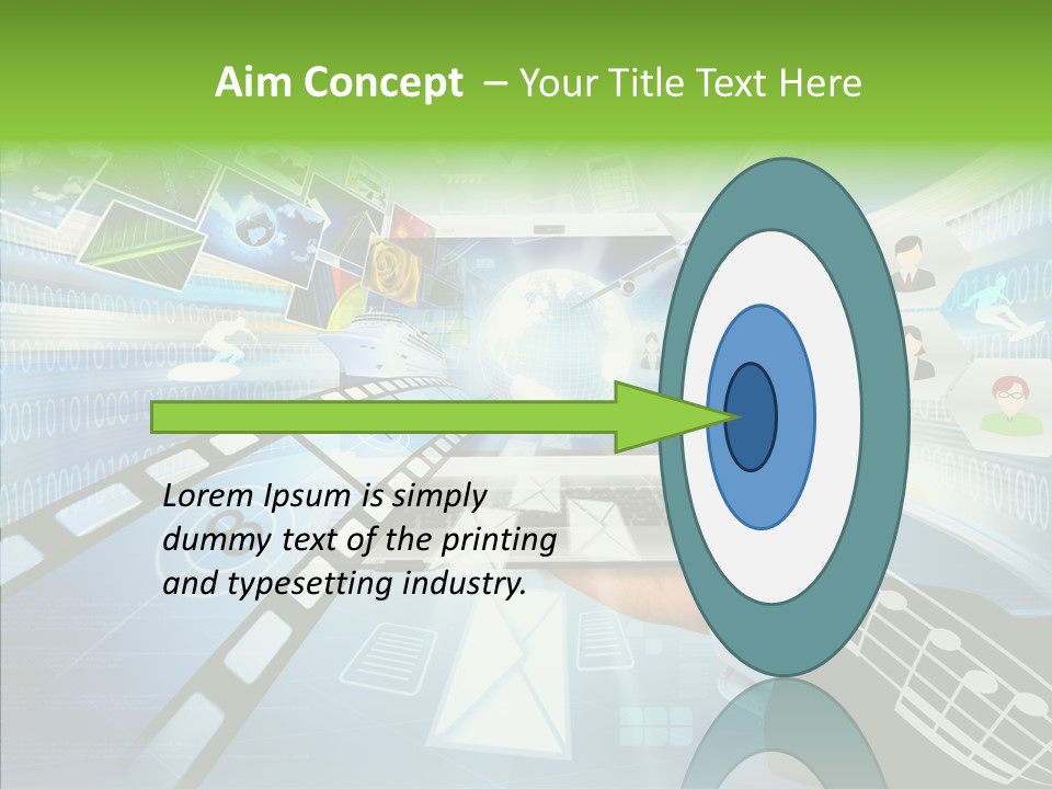 People Background Online PowerPoint Template