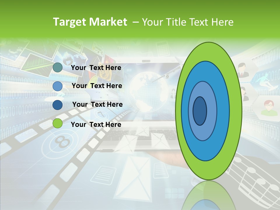 People Background Online PowerPoint Template