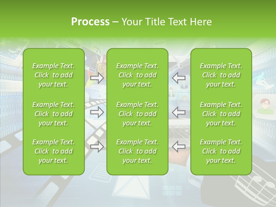 People Background Online PowerPoint Template