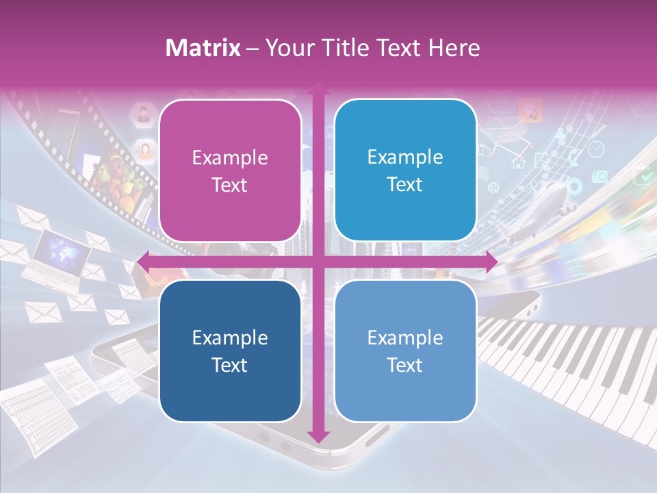 Business Worldwide Database PowerPoint Template