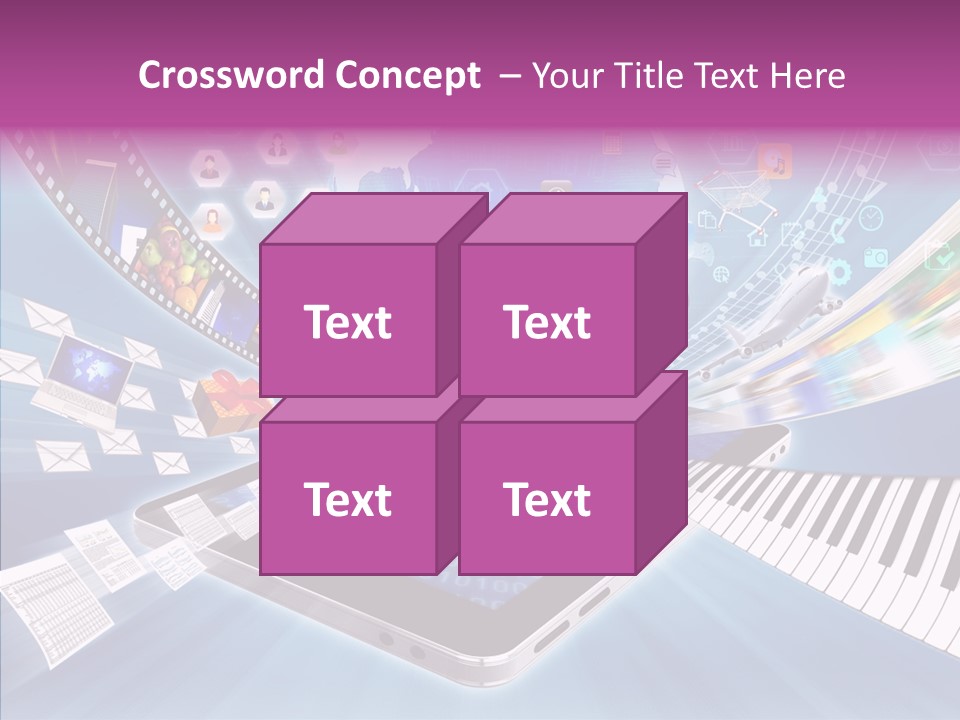 Business Worldwide Database PowerPoint Template