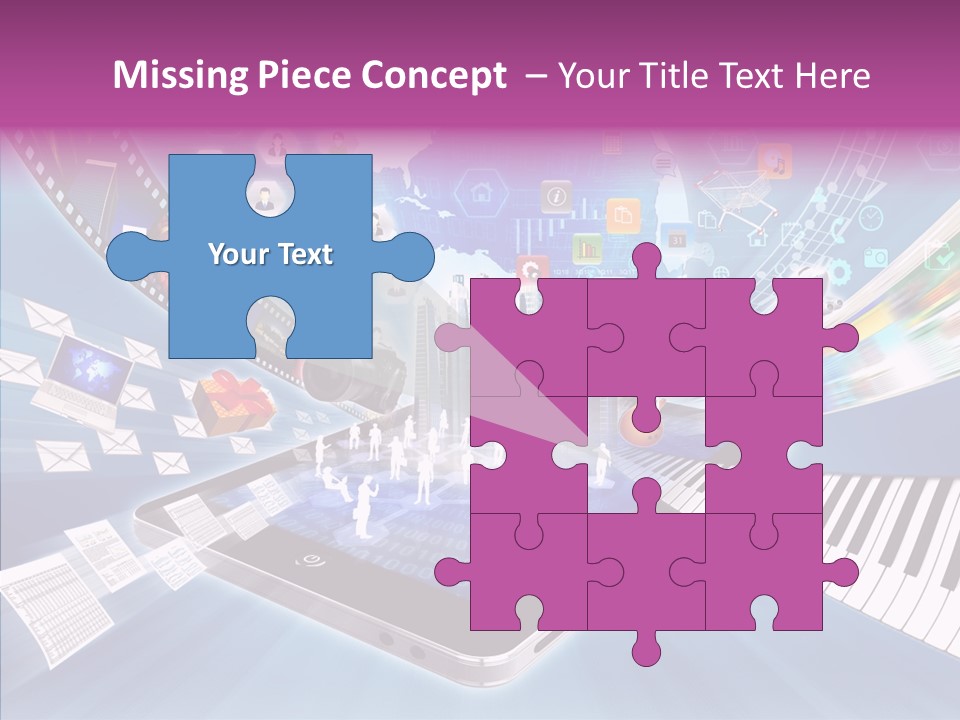 Business Worldwide Database PowerPoint Template