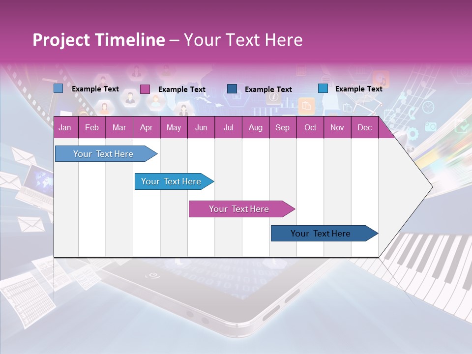 Business Worldwide Database PowerPoint Template
