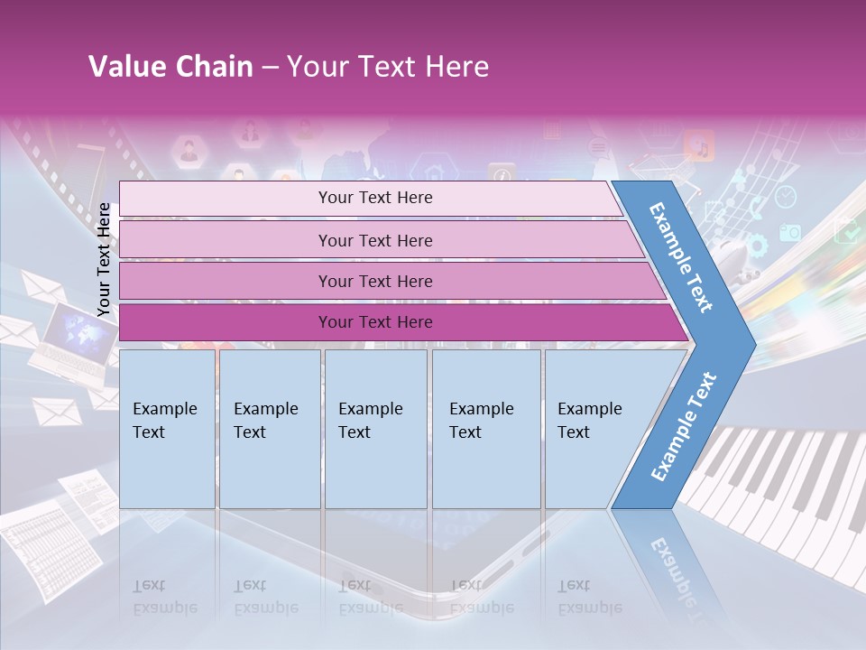 Business Worldwide Database PowerPoint Template