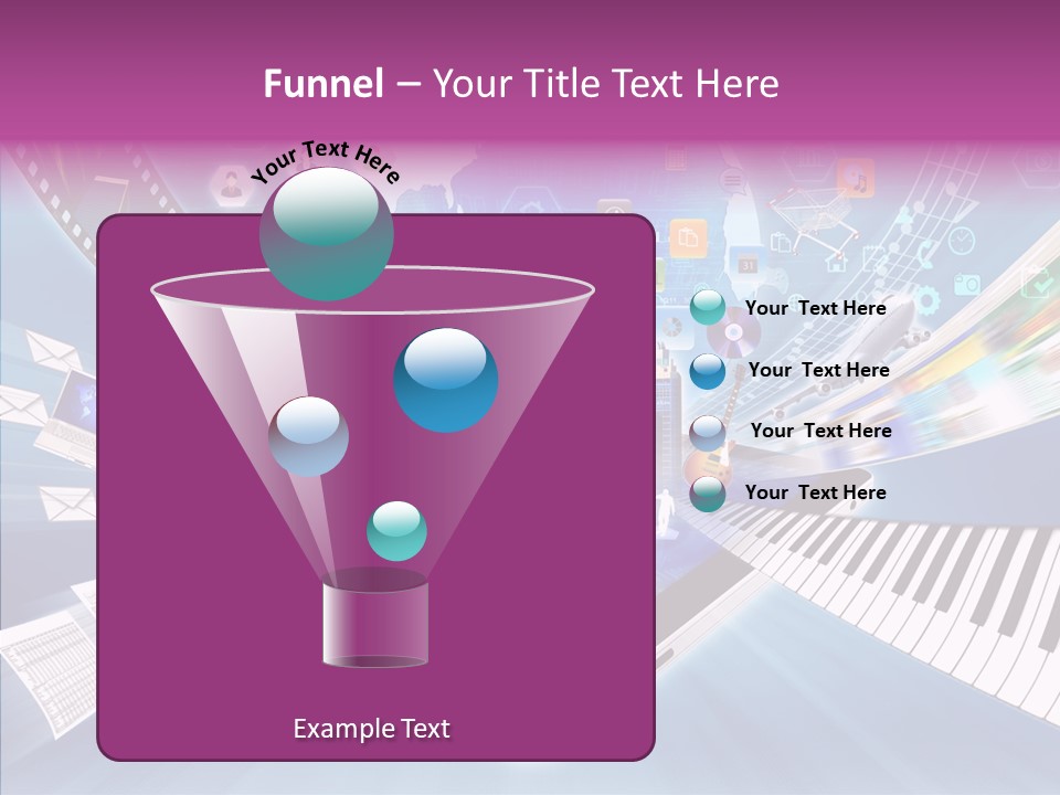 Business Worldwide Database PowerPoint Template