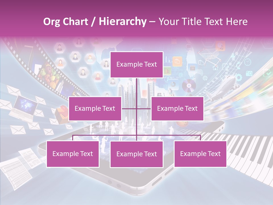 Business Worldwide Database PowerPoint Template